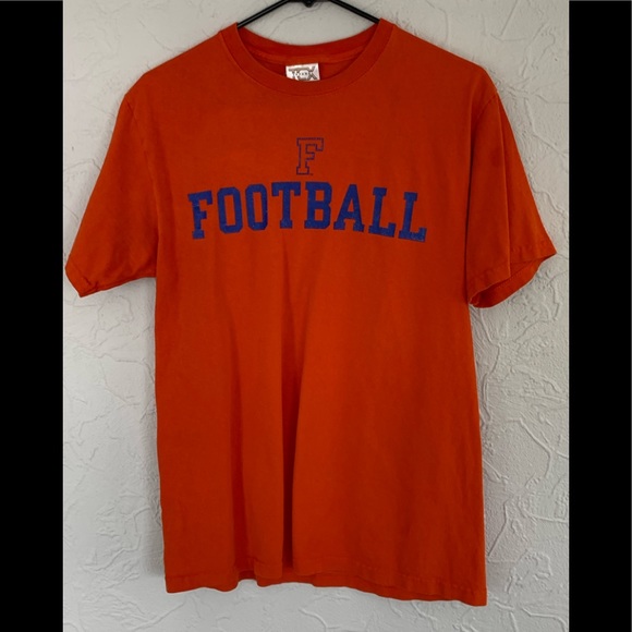 VINTAGE UNIVERSITY OF FLORIDA GATORS FOOTBALL TCX MENS SHIRT SIZE MEDIUM - Picture 1 of 4